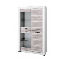 Шкаф-витрина для посуды Оливия 2V2D Шкаф-витрина для посуды Оливия 2V2D