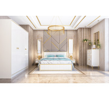 Бельевой комод для спальни Люксор МН-042-12 Бельевой комод для спальни Люксор МН-042-12