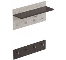 Вешалка Соренто для прихожей дуб бонифаций Вешалка Соренто для прихожей дуб бонифаций