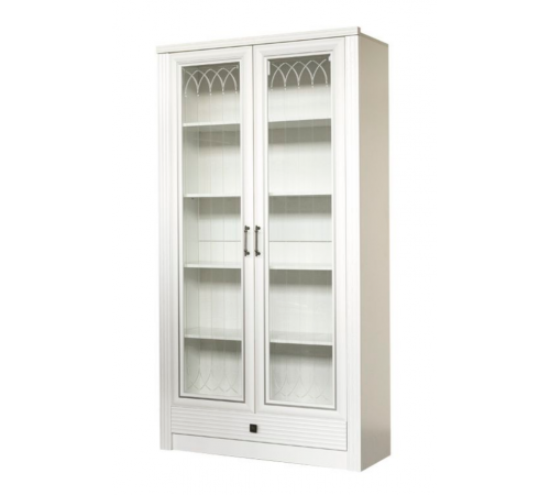 Шкаф витрина в гостиную Орлеан 838 ясень светлый Шкаф витрина в гостиную Орлеан 838 ясень светлый